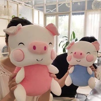 

New Cute Couple Pig Short Plush Toys Stuffed Animal Pig Toy Plush Doll Children Birthday Gift Christmas Gifts