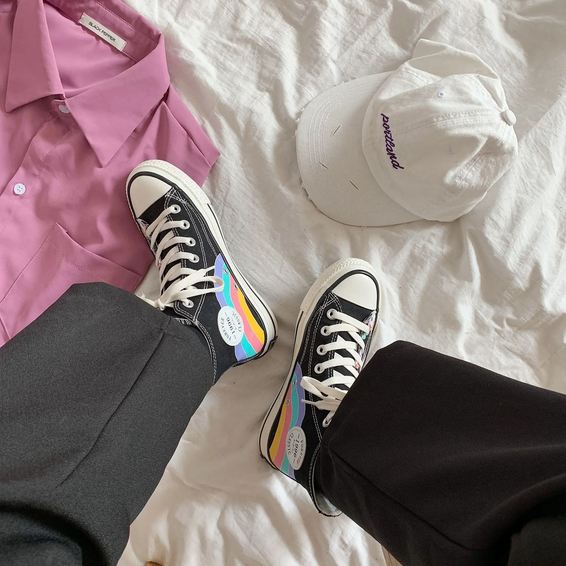 High Top Unicorn Sneakers For Girls -Unicorn Fashion HTB1y83hO3HqK1RjSZFEq6AGMXXaI