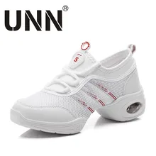 tenis feminino white black dancing shoes air height increasing women casual shoes breathable mesh zapatos lace up footwear