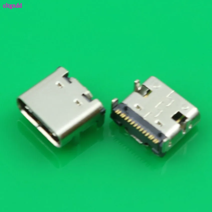 Cltgxdd 10 шт. Micro USB 3.1 SMD 16P type c Женская розетка DIP4 Hd интерфейс передачи для смартфонов