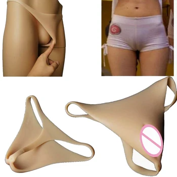 

Breast form fake breast accessories Sexy chicks wearing tiny lace panties and teasing with hot camel toes