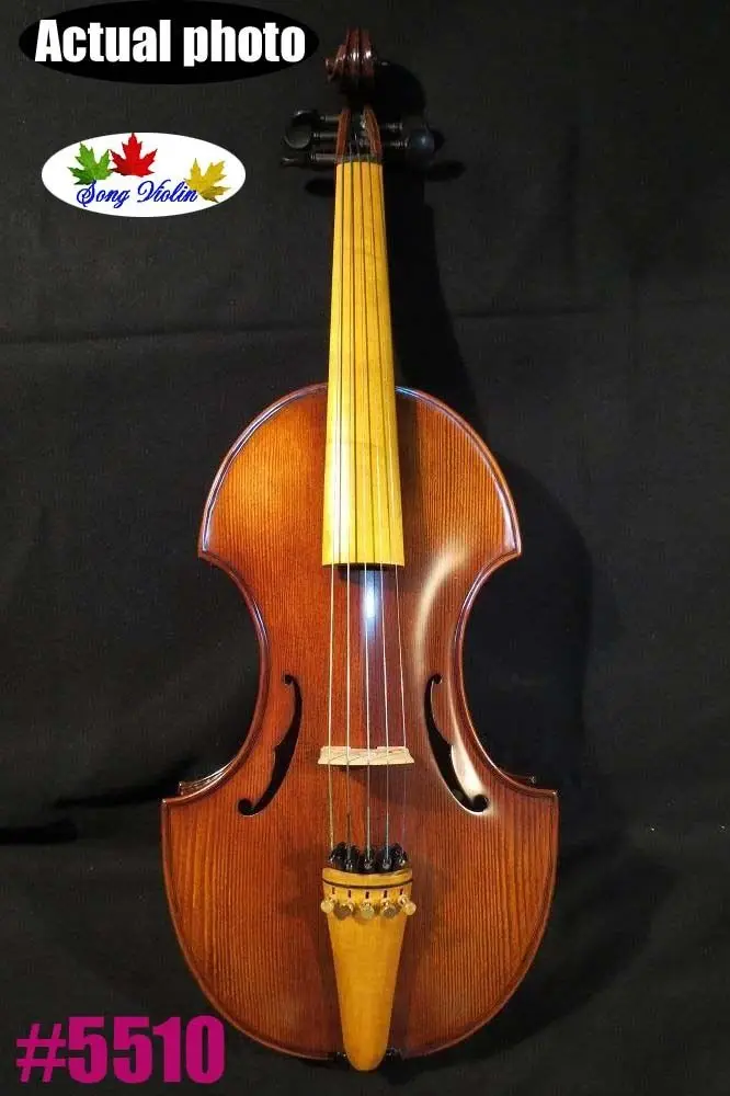 

Baroque style SONG Brand Maestro 5 strings 16" viola,huge and resonant #5510