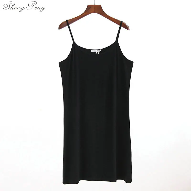 2018 autumn Women's Full Slips Femme Black Underskirt Women Sexy Petticoat Ladies Underdress Female Lingerier Woman Slip V1180