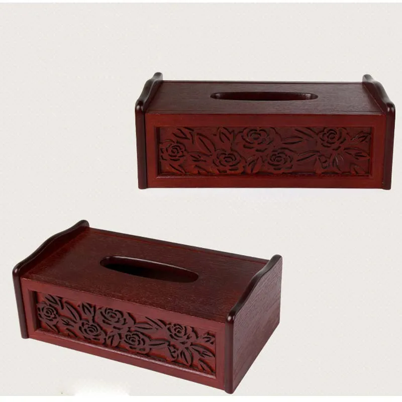 Деревянные украшения в современном стиле Дисплей ящик-органайзер для хранения Дисплей держатель - Цвет: Antique color
