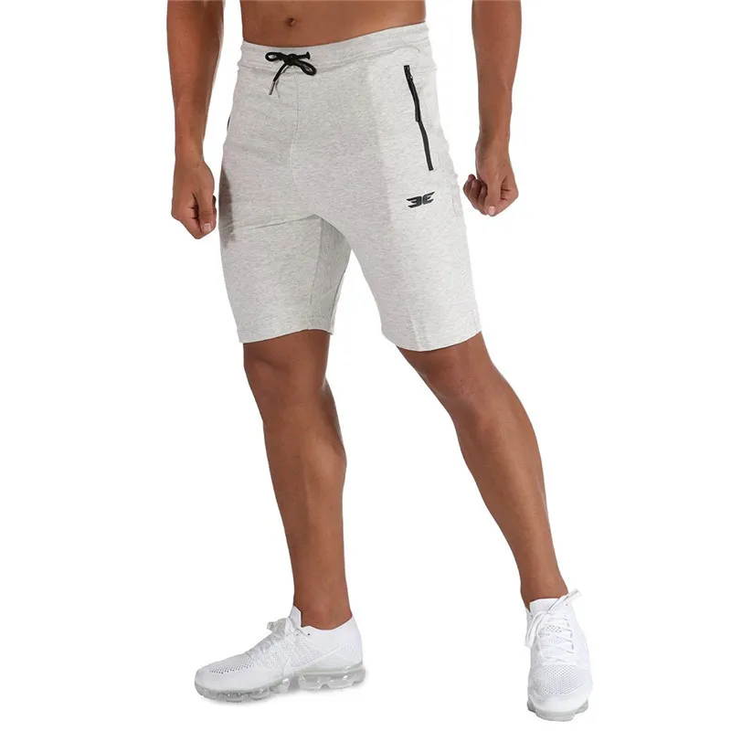 YEMEKE-Summer-New-Loose-Cotton-Shorts-Man-Gyms-Fitness-Knee-Length-Sweatpants-Male-Jogger-Workout-Crossfit (5)