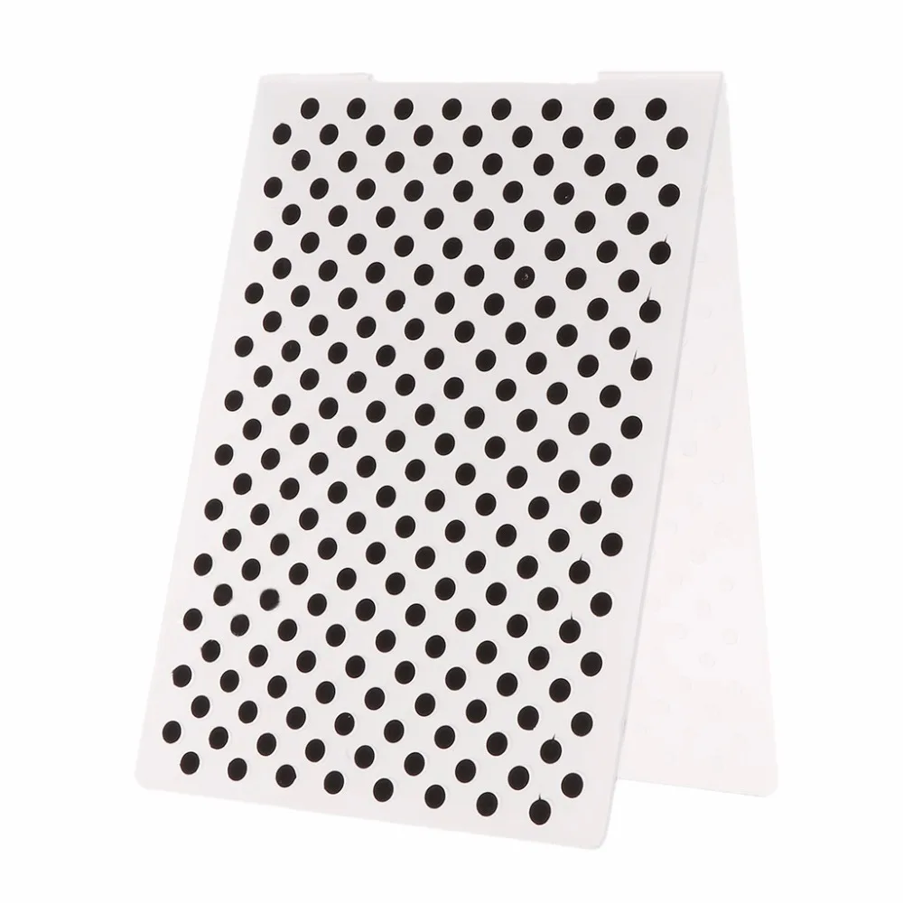 

Plastic Embossing Folder Template for DIY Scrapbook Photo Album Card Paper Craft Dot Pattern