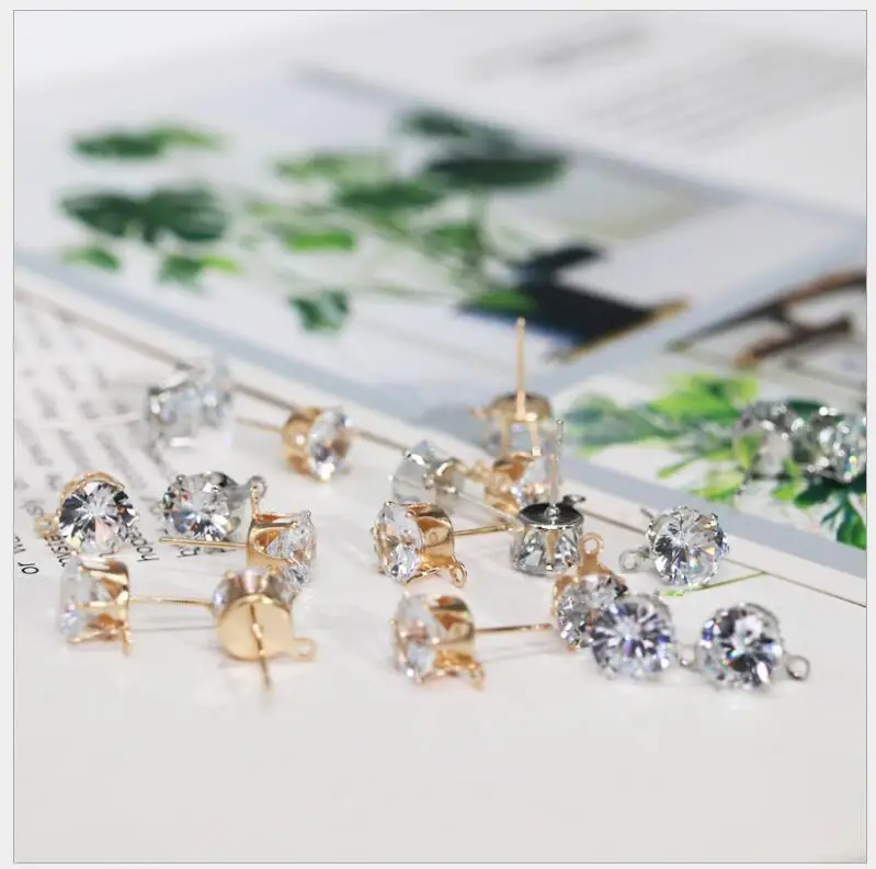 

Stud Earrings & Accessories DIY Fashion Earrings Material Stud Earrings & Jewelry Stud Earrings Accessories 8mm 10pieces