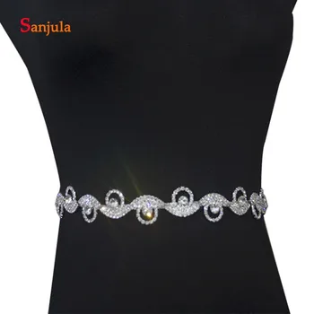 

Fulle Beaded Wedding Bets for Bridal Dress Accessories with Sashes White/Ivory/Pink Colors Girls Prom Dress Belts Accessory B12