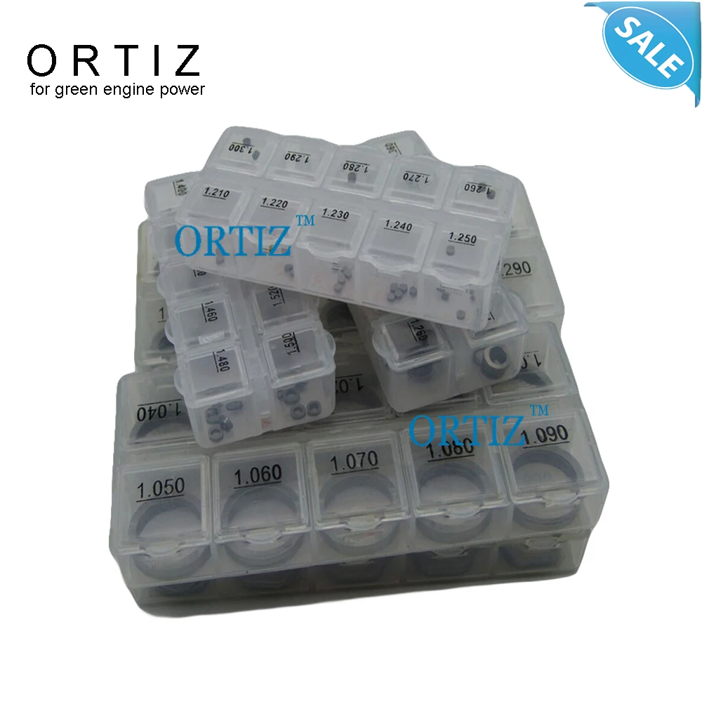 Hot,common rail injector shim kits B11,B12,B13,B14,B16,B22,B25,B26,B31,B42,B48 600pcs (2)