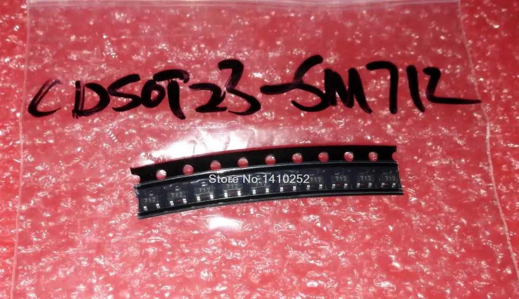 

100PCS/LOT CDSOT23-SM712 712 SOT-23 MODULE new in stock Free Shipping