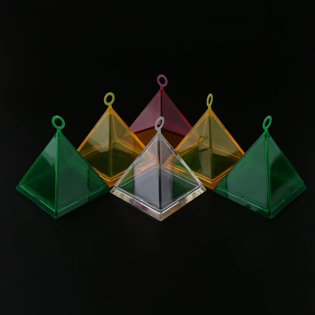 6 pcs Pyramid Shape Balloon Weights Set up Props Gift Box Wedding Decor Kits Ballons Accessories Christmas festivals parties 6 pcs Pyramid Shape Balloon Weights Set up Props Gift Box Wedding Decor Kits Ballons Accessories Christmas festivals parties