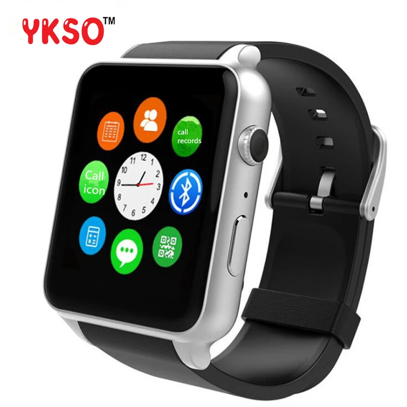 

YKSO Pedometer Smart Watch Heart Rate Tracker Android watch GT88 wearable devices 1.54 inch Screen Smart Watch