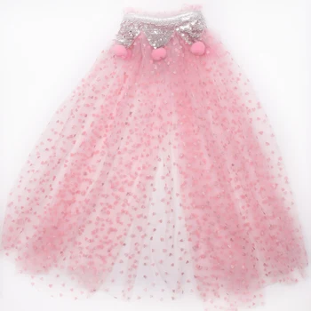 

Baby girls princess dress Cape kids bright Shawl Tulle Cape girl clothes Cloak Shawl baby girls vestido kids dresses for girls