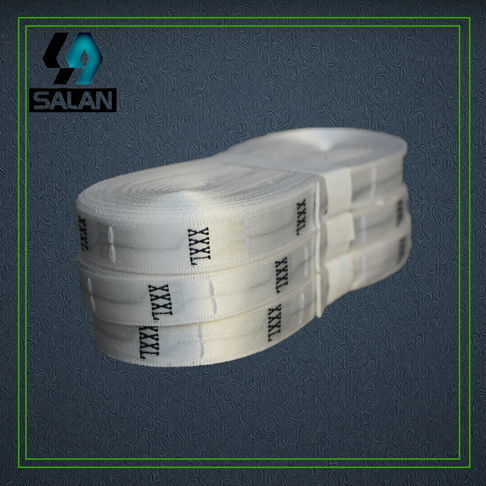 Wholesale Stock garment satin size labels for clothing sewing tags Customized woven Size free shipping | Дом и сад