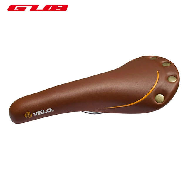 Aliexpress Gub Retro Vintage Leather Bicycle Saddle Seat Gub Retro Vintage Leather Bicycle Saddle Seat Custion Road Bike Mtb Sport Brown Color Cycling