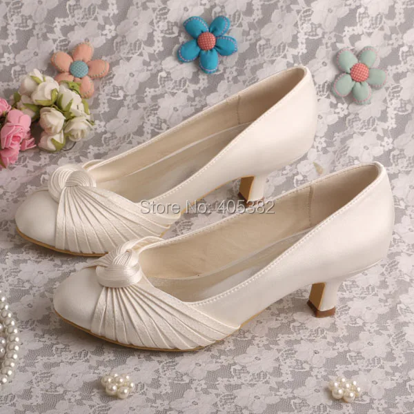 Bride Collections Round Toe Rhinestone 2