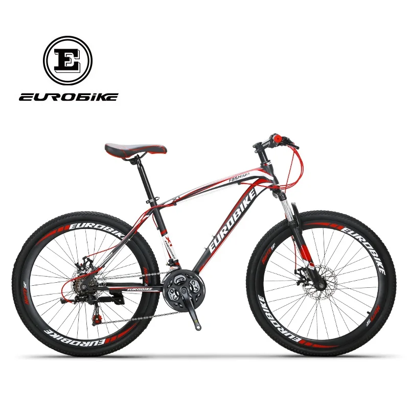 EUROBIKE X1 горный велосипед 26 MTB 21 скорость двойной дисковый тормоз | Спорт и
