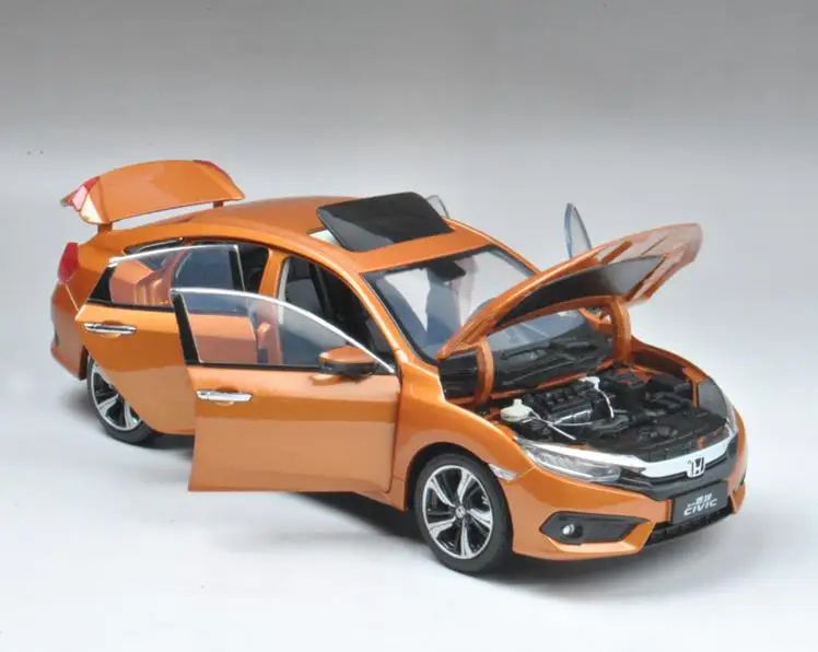 Высокая моделирования HONDA CIVIC модель автомобиля 1:18 advanced сплав коллекция игрушка автомобиля, литья под давлением Металл Модель