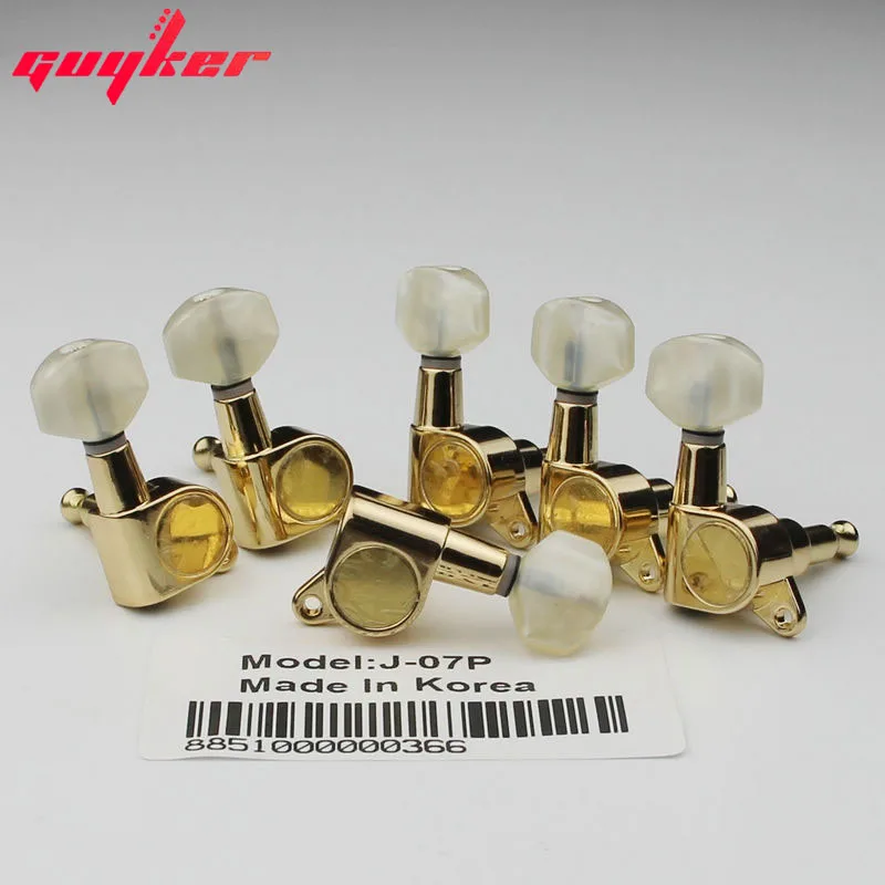 Buy 6R Gold Guitar Tuning Peg Key Acrylic button For