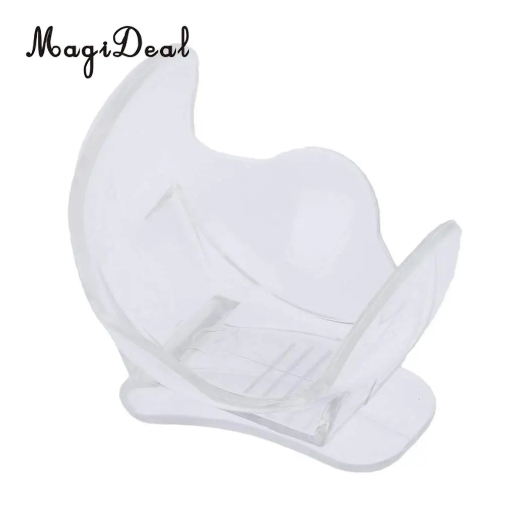 Pro Tennis Ball Holder Waist Clip Holding 1 Tennis Ball Player Training Equipment Accessories Transparent