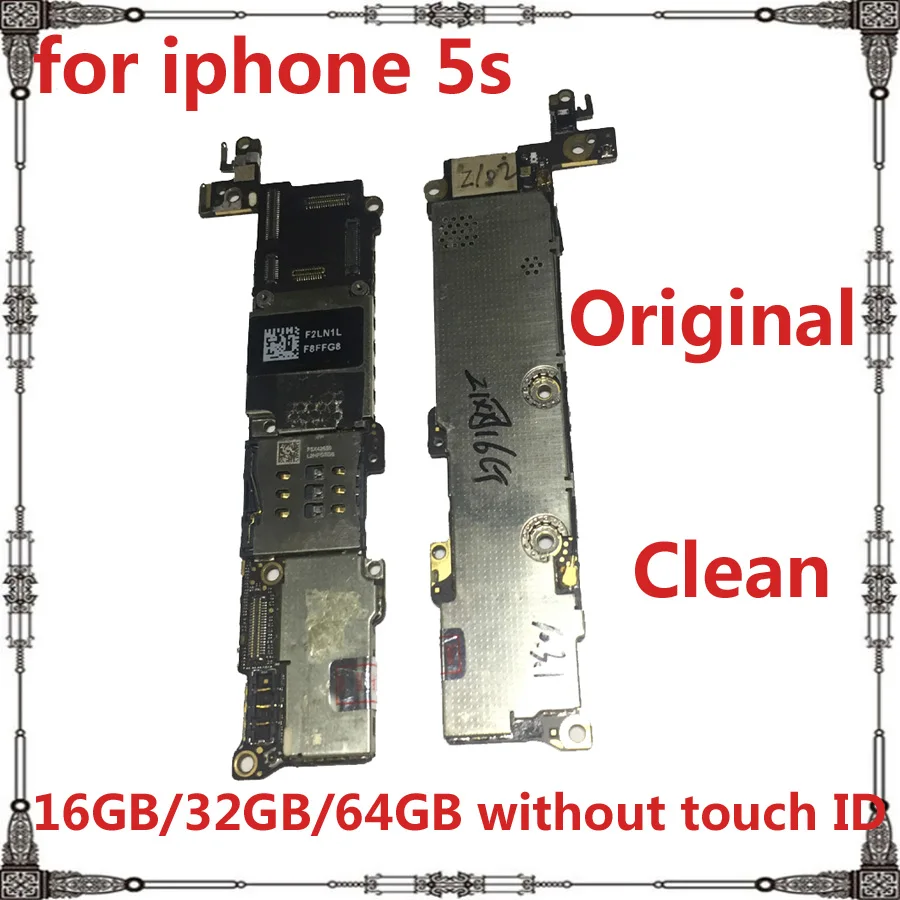 Материнская плата для iphone 5s Clean icloud без Touch ID 16 ГБ 32 64 оригинальная