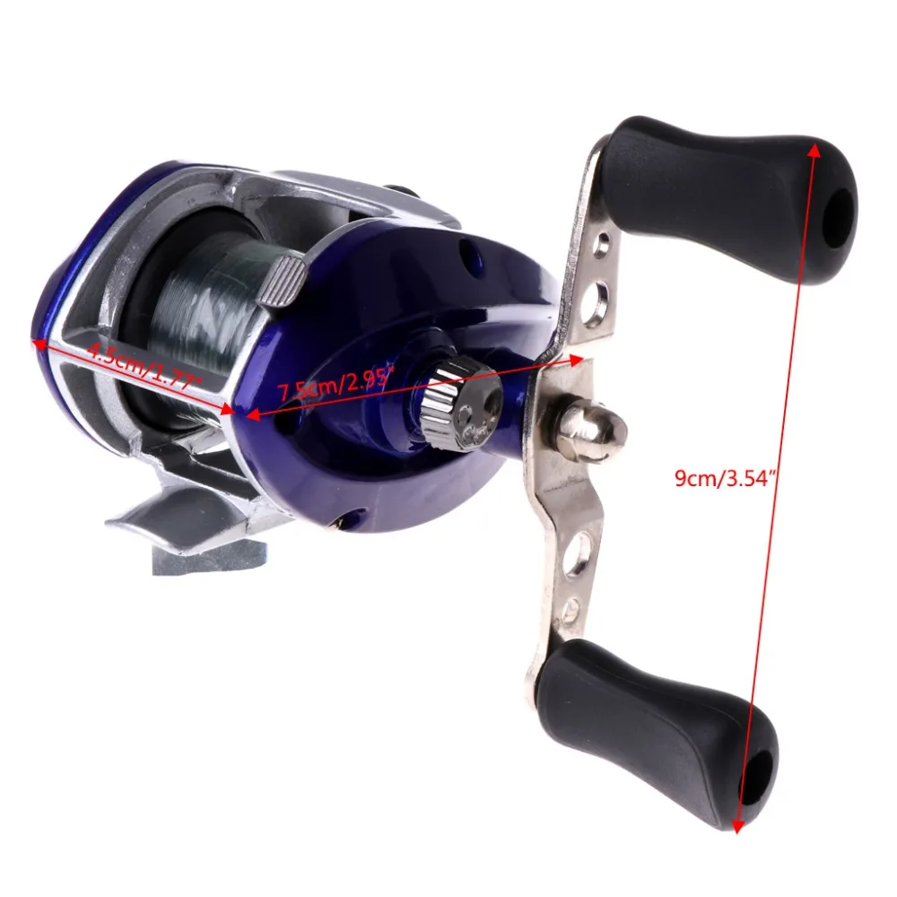 Fishing Reels Right Hand Type Reel Trolling Reel Beginners Equipment, Bait Casting Reel 3.3:1 pesca tackle