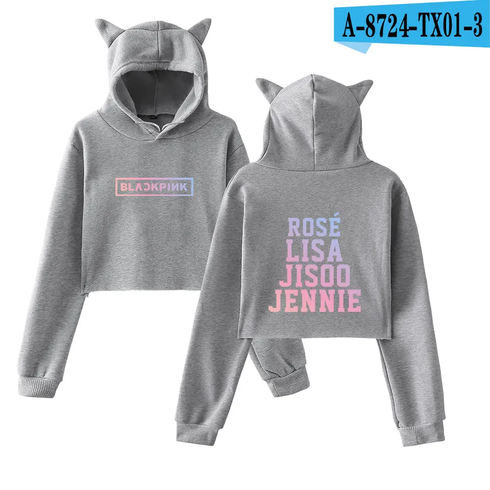 blackpink rose sweatshirt