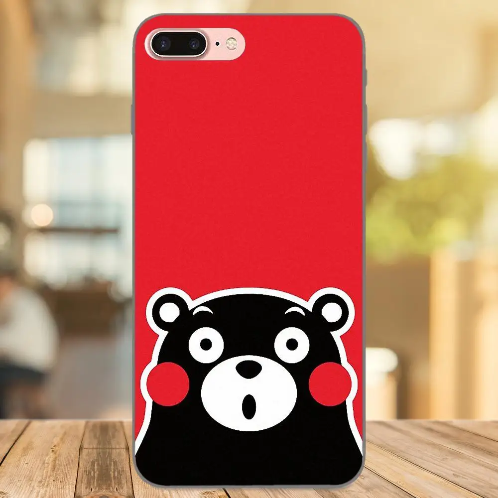 Милый мягкий чехол для телефона с изображением медведя Kumamon Xiaomi Redmi Note 2 3 4 4A 4X 5 5A 6 6A