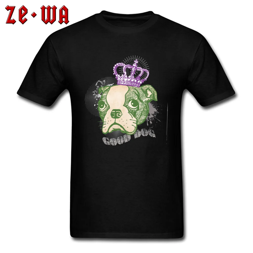 Good Dog Summer Cotton O-Neck Tops Tees Short Sleeve Design Tees Prevailing Design T Shirt Free Shipping Good Dog black