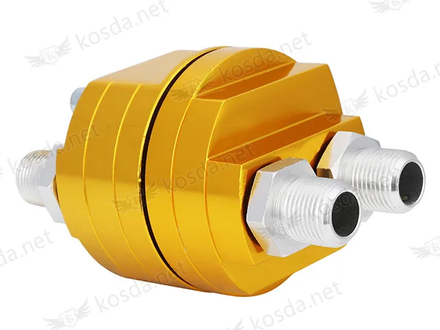 KD4502GD Oil Filter Sandwich Plate Adapter Relocation3