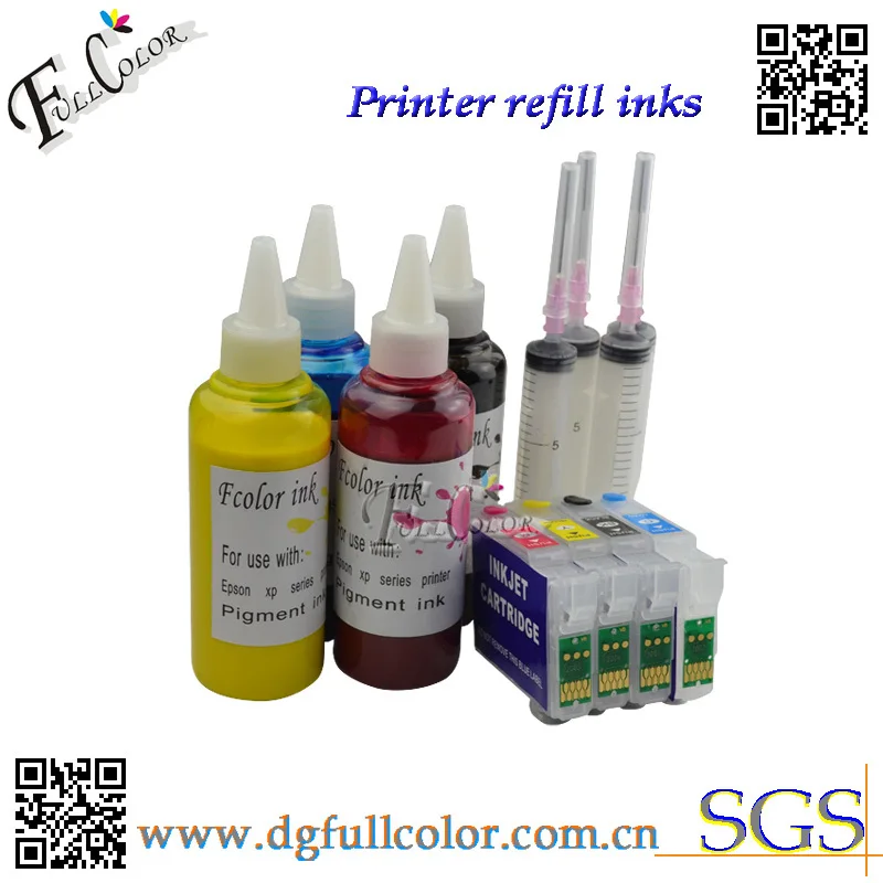 Free Shipping T1811 Ink Refill Kit Ink Cartridge And Bottle Inks for XP