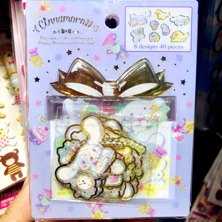 Наклейка Sanrio s my melody little twin stars cinnamoroll stikers игрушечный единорог мультяшная плитка