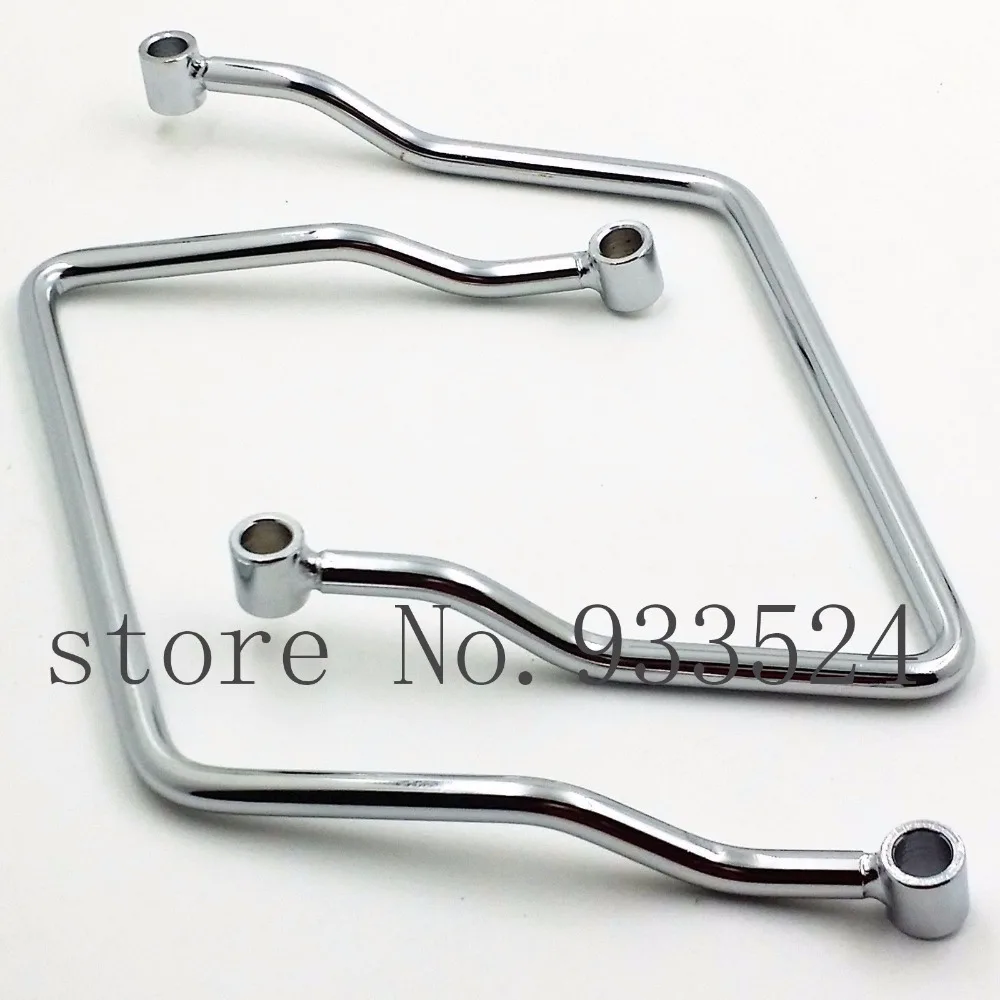 Saddle bag Support Bar Mount Bracket For Suzuki Boulevard Honda Valkyrie 1500 Kawasaki Vulcan 1700 Yamaha V Star 650 Saddle bag Support Bar Mount Bracket For Suzuki Boulevard Honda Valkyrie 1500 Kawasaki Vulcan 1700 Yamaha V Star 650