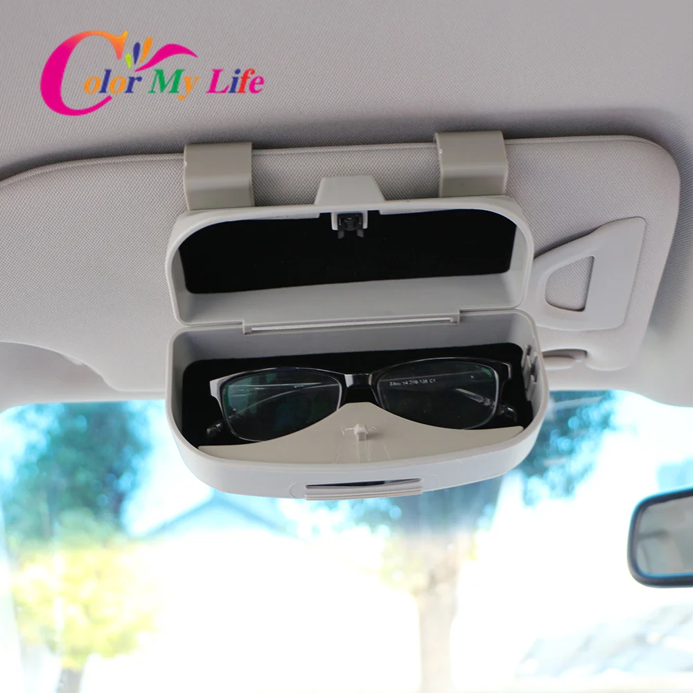 Car Glasses Holder Case Box Car Sunglasses Holder Storage Case Box for