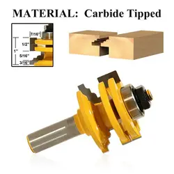 1/2 "Деревообработка Кабинета наконечником двери фреза стекло дверь окно Фасонная фреза Биты фреза Инструменты