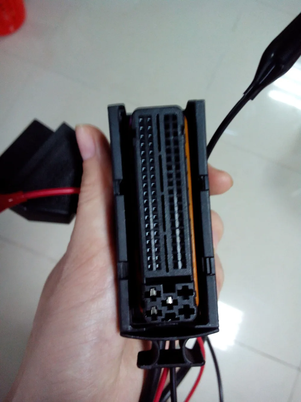 Адаптер для замены ECU 81PIN K Line 81 OBD2 AUDI VW SEAT SKODA|conector obd2|81 pinobd2 obd2 |