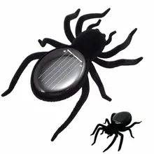 10 шт./лот Обучающие солнечные паук таракан кузнечик Игрушка Бабочка гаджет дети