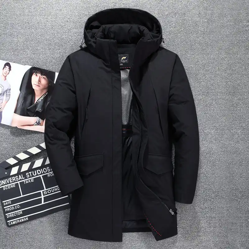 parka comprida homem