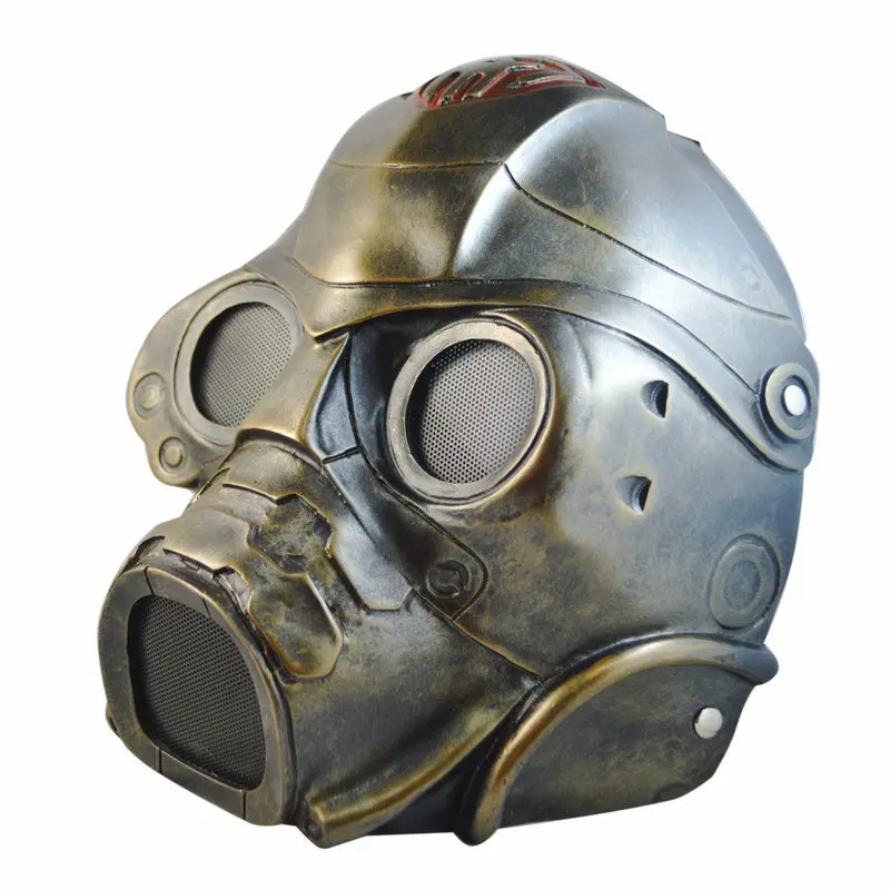 Resin Full Face CS Airsoft Paintball Dummy Gas Mask for