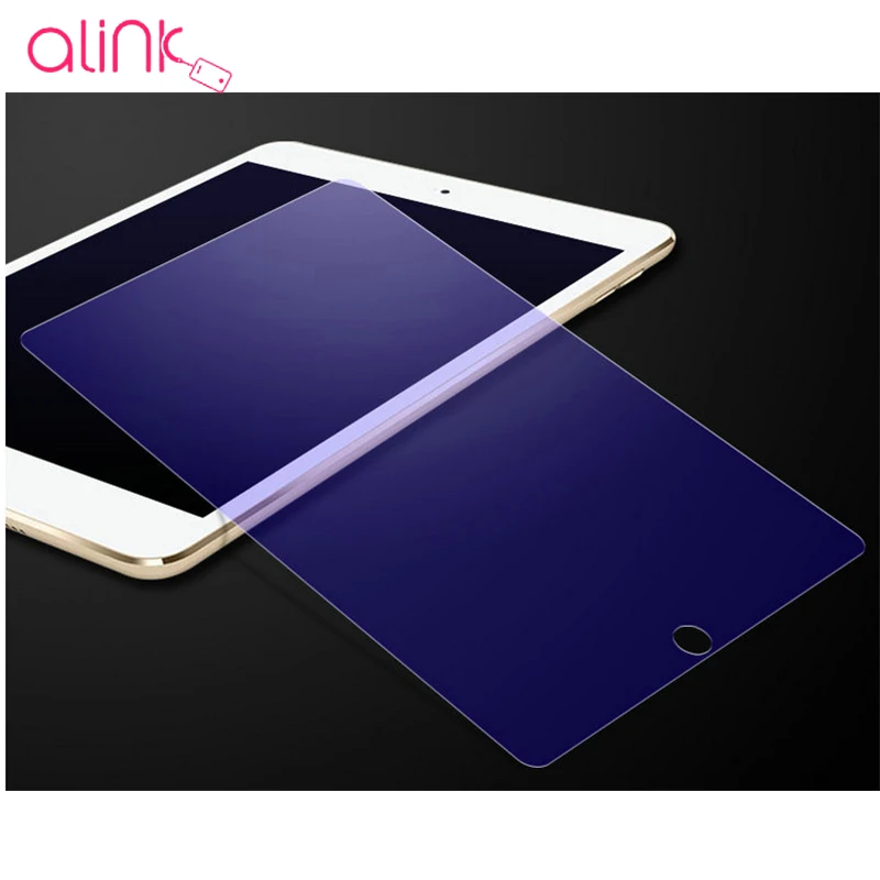 Alink Anti blue Light Tempered Glass for Apple iPad Air 5/6 Air 2 Pro 9.7 Tablet Computer Screen
