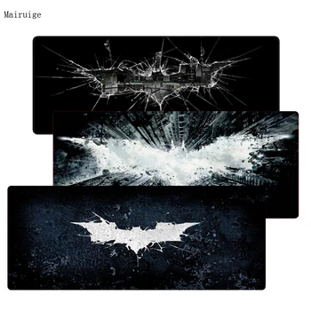 

Mairuige Batman Logo Free Shipping Gaming Mouse Pads Locking Edge Mouse pad Mat for LOL Dota2 CS Mouse Mice Pad for Game Player