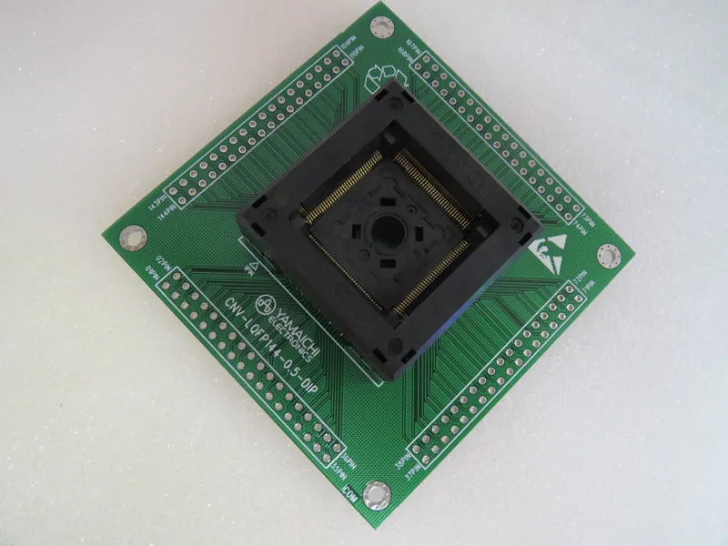 Оригинальное тестовое сиденье YAMAICHI IC LQFP144/DIP144 STM программирующее гнездо