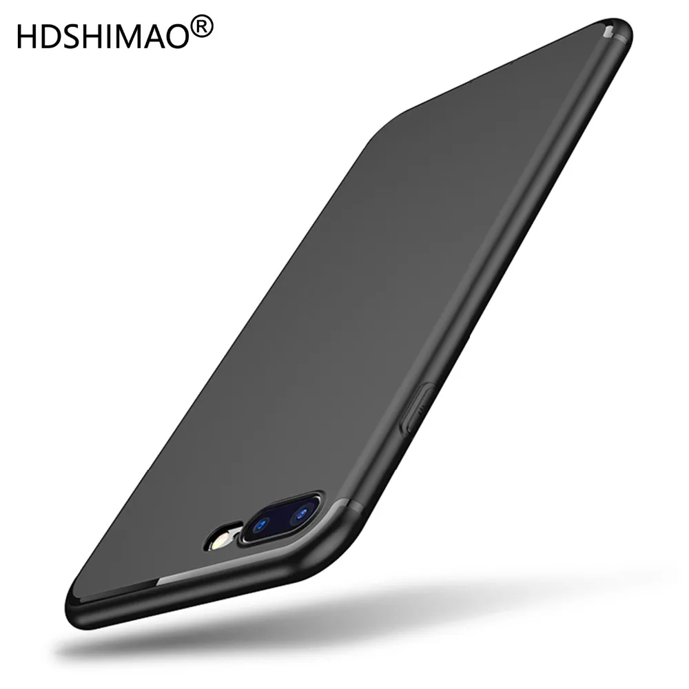 Hdshimao Роскошные Матовый Мягкий силиконовый чехол для Apple iPhone 6 S 7 8 4.7 &quotзадняя
