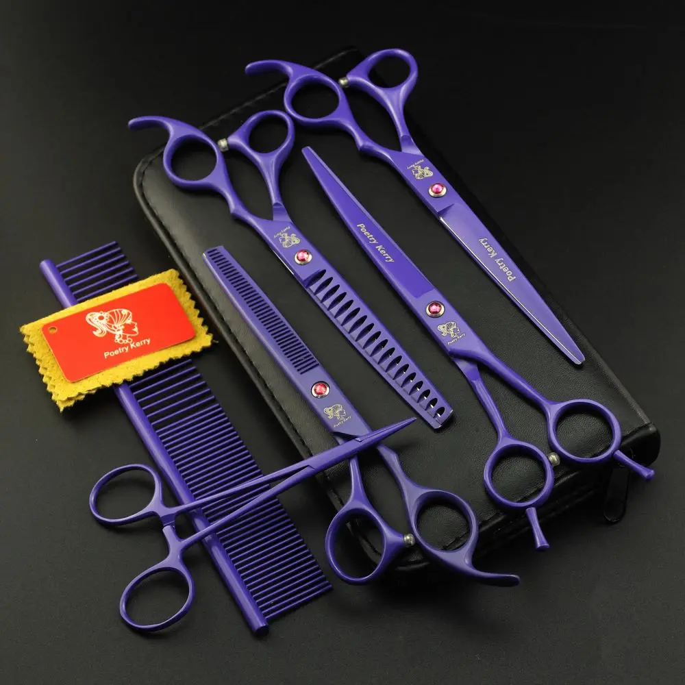 

Poetry Kerry Professional Pet Grooming Scissors Set 7 Inch.Dog Grooming Shears,Scissors For Dog Grooming,Makas