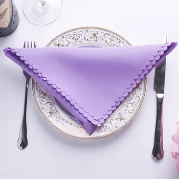 

FREE SHIPPING MARTIOUS Wedding hotel linen napkin polyester table napkin 100 pcs