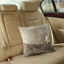 Медведь Стиль держать подушку автомобиля подушка мягкая подушка(хаки и Кофе