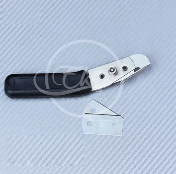 

1PC Vinyl Cutters 15.5CM*2.5CM Wrap Cutter Backpaper Slitter With Stainless Blade Car Wrap Kinves Tools With 2PCS Blades