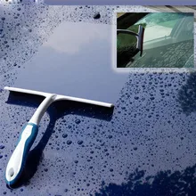 Limpiador para ventanas de automóviles de 24,5x22x3 cm, raspador de agua de vidrio para limpieza de parabrisas de coche, raspador de agua para accesorios de coche