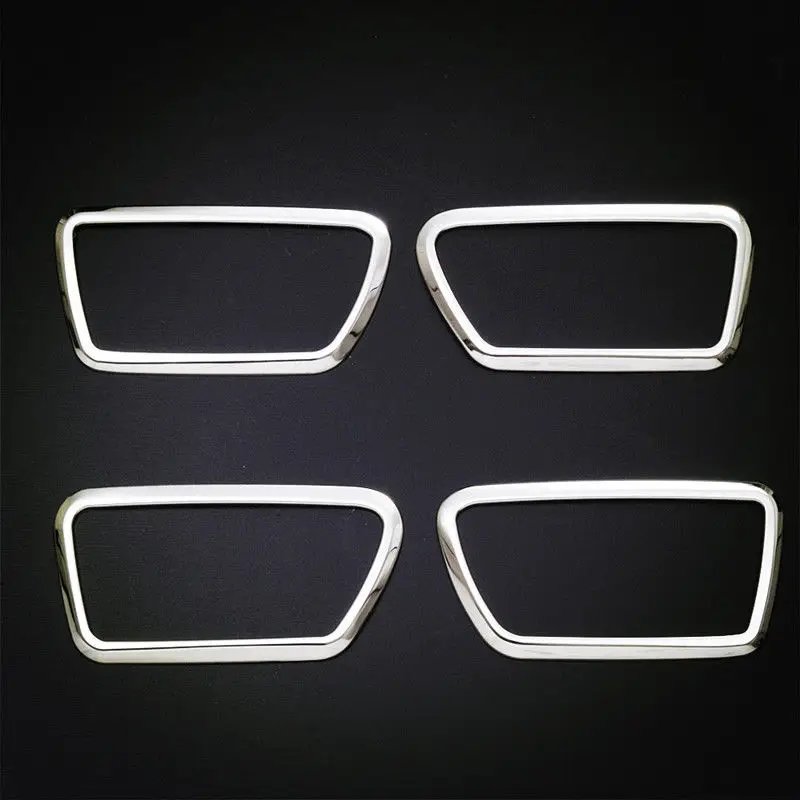4pcs For Prius Accessorie SUS304 Interior Door Handle Cover Trim Car Styling Accessories For Toyota Prius Alpha V ZVW40 car door corner cover