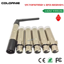 DHL DMX512 беспроводное освещение контроллер приемник передатчик 2,4G